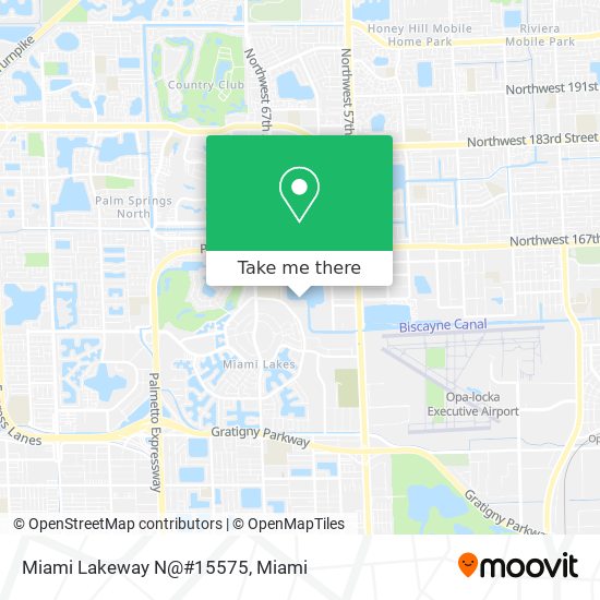 Mapa de Miami Lakeway N@#15575