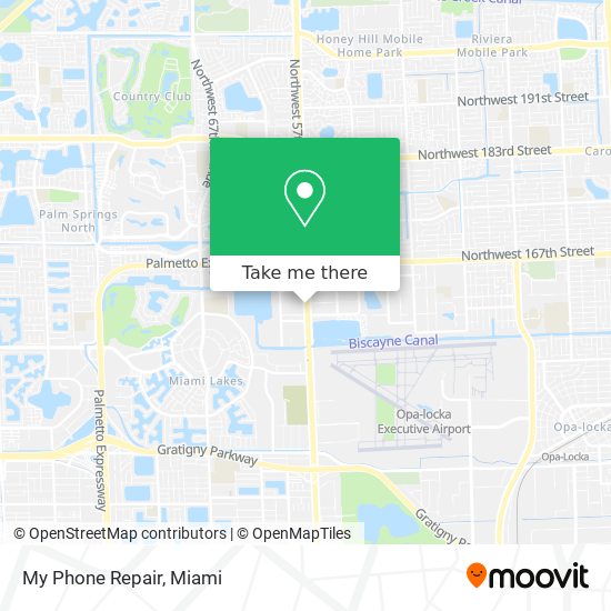 My Phone Repair map