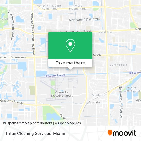 Tritan Cleaning Services map