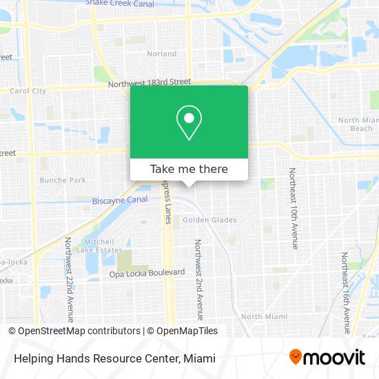 Mapa de Helping Hands Resource Center
