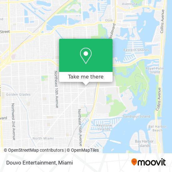 Douvo Entertainment map