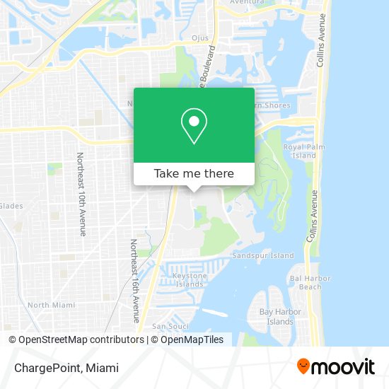 ChargePoint map