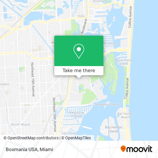 Boxmania USA map