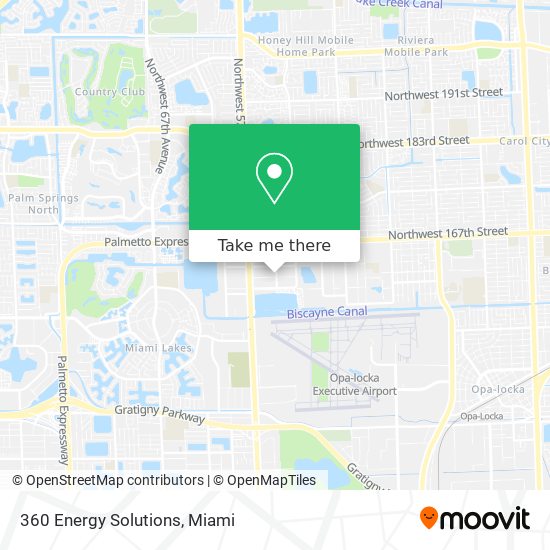 360 Energy Solutions map