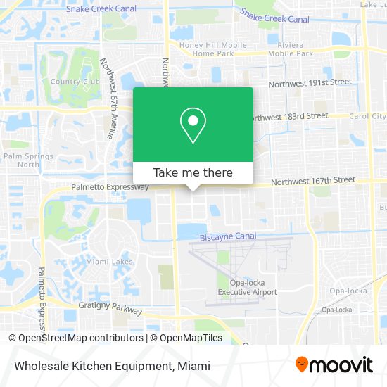 Mapa de Wholesale Kitchen Equipment