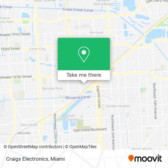 Craigs Electronics map