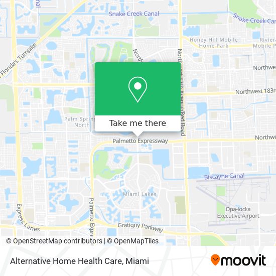 Alternative Home Health Care map