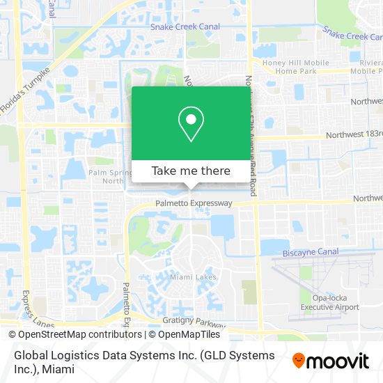 Mapa de Global Logistics Data Systems Inc. (GLD Systems Inc.)