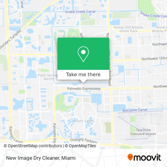 New Image Dry Cleaner map