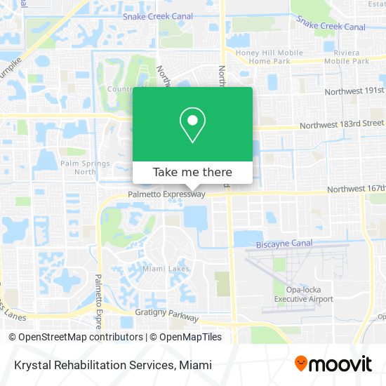 Krystal Rehabilitation Services map