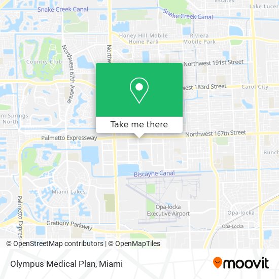 Olympus Medical Plan map