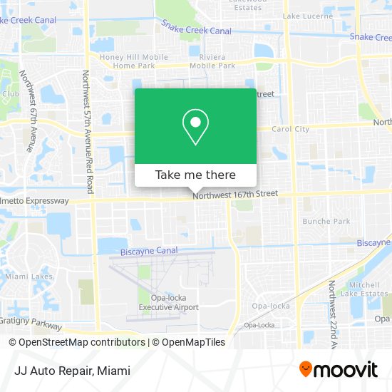 JJ Auto Repair map