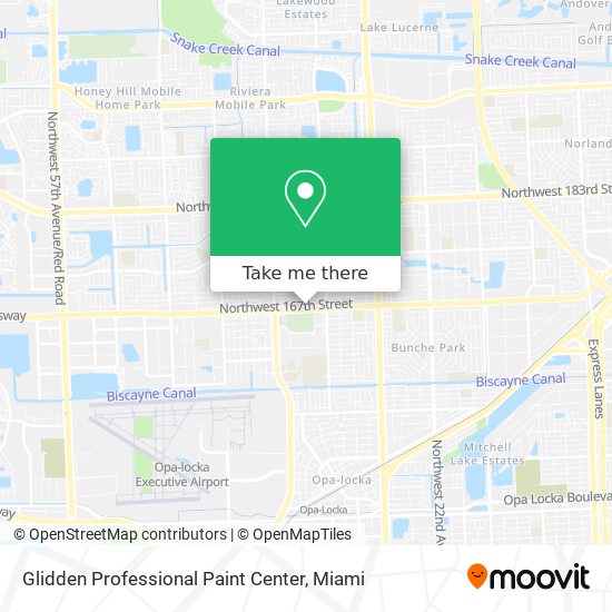 Glidden Professional Paint Center map