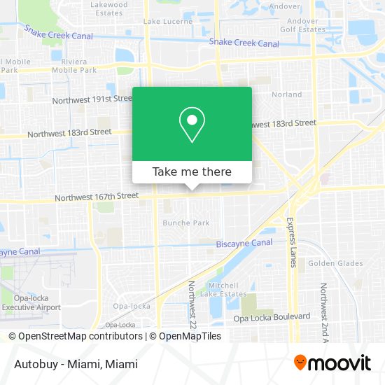 Autobuy - Miami map