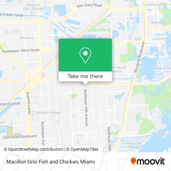 Mapa de Macillon Grio Fish and Chicken