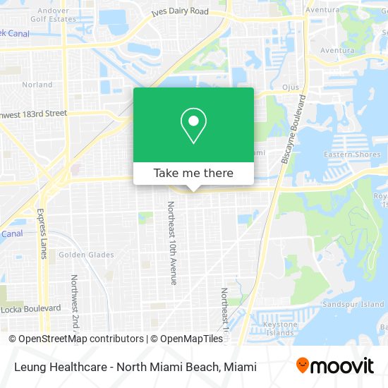 Leung Healthcare - North Miami Beach map