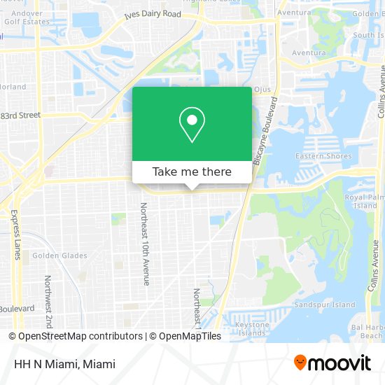 HH N Miami map