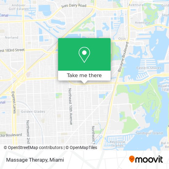 Mapa de Massage Therapy