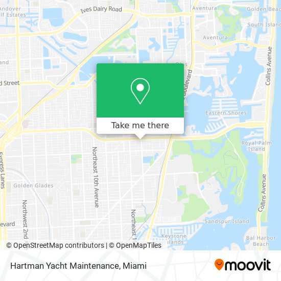 Hartman Yacht Maintenance map