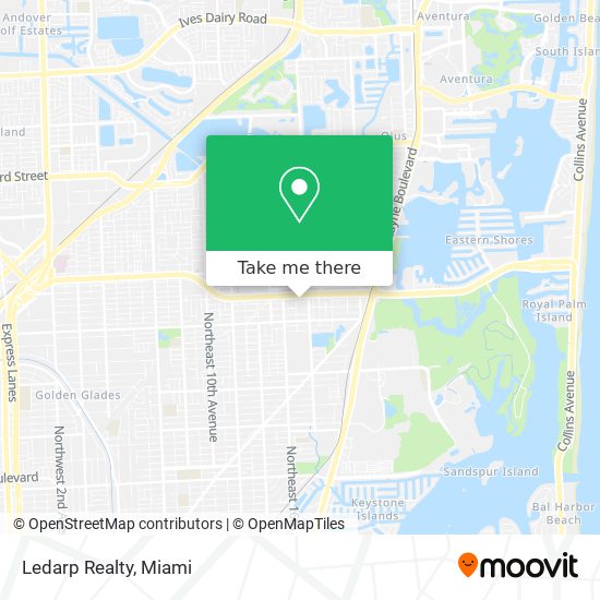 Ledarp Realty map