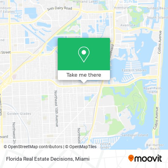 Mapa de Florida Real Estate Decisions
