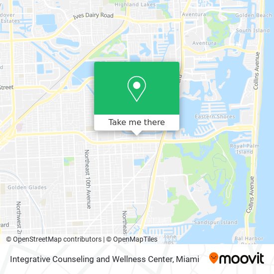 Mapa de Integrative Counseling and Wellness Center