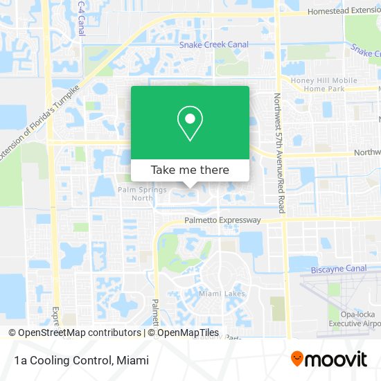 1a Cooling Control map