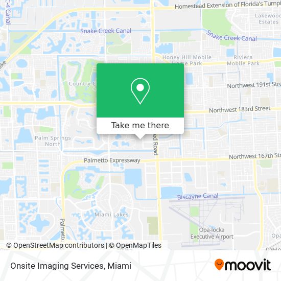 Onsite Imaging Services map