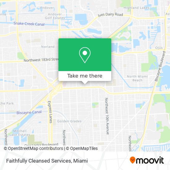 Faithfully Cleansed Services map