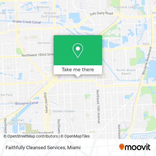 Mapa de Faithfully Cleansed Services