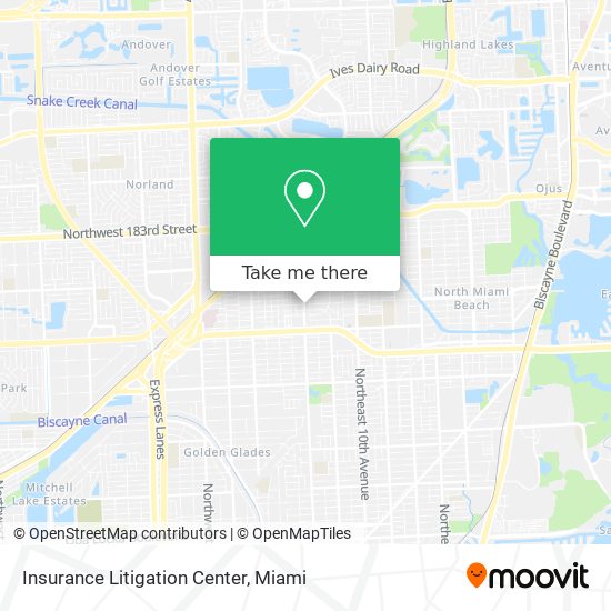 Mapa de Insurance Litigation Center