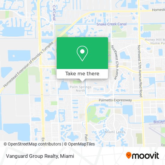 Vanguard Group Realty map