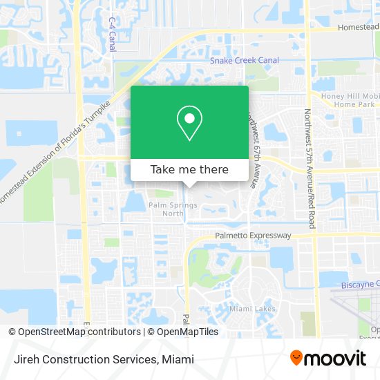 Jireh Construction Services map