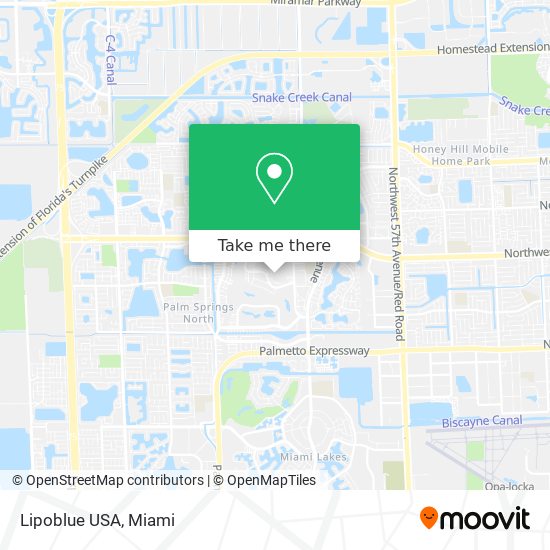 Lipoblue USA map