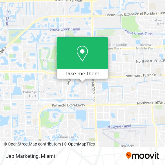 Jep Marketing map