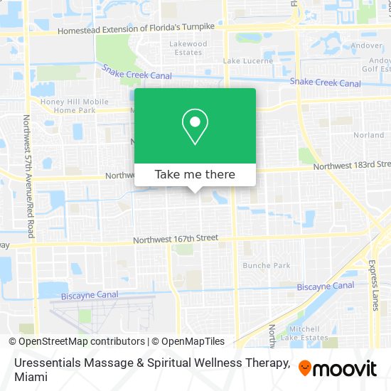 Mapa de Uressentials Massage & Spiritual Wellness Therapy