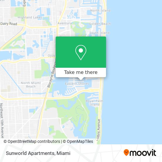 Sunworld Apartments map