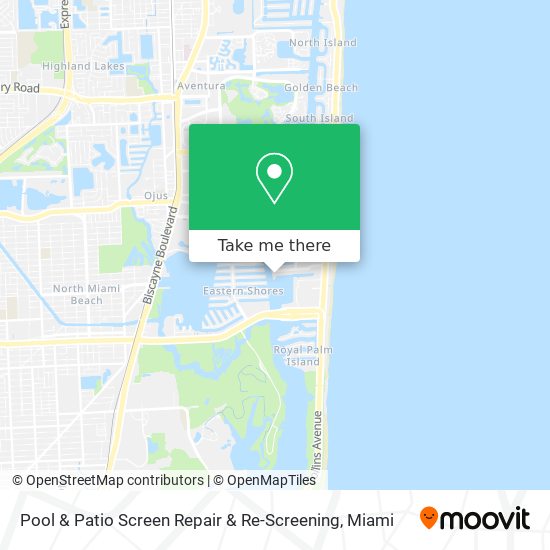 Pool & Patio Screen Repair & Re-Screening map