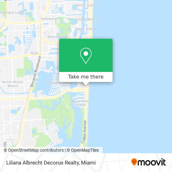 Liliana Albrecht Decorus Realty map