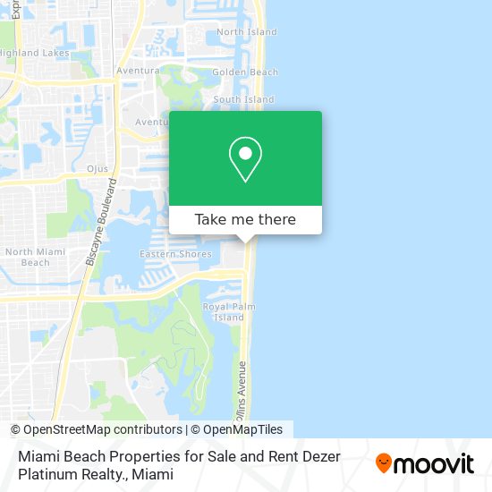 Miami Beach Properties for Sale and Rent Dezer Platinum Realty. map