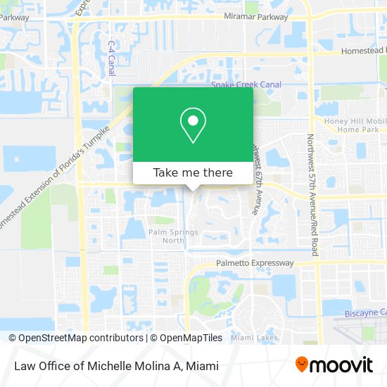 Law Office of Michelle Molina A map