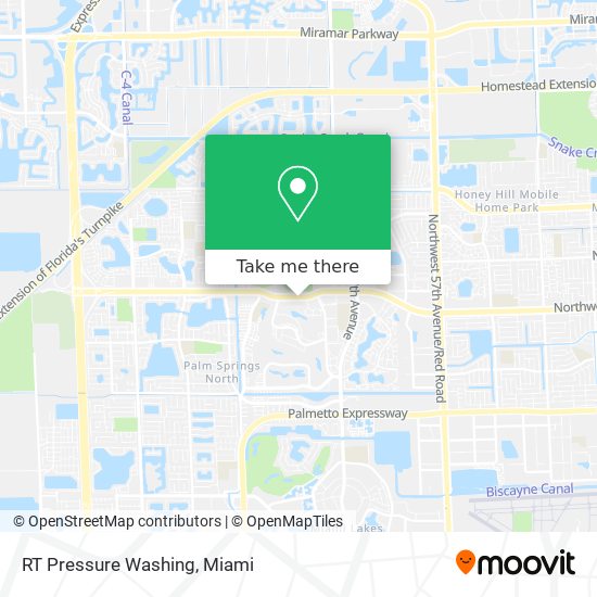 Mapa de RT Pressure Washing