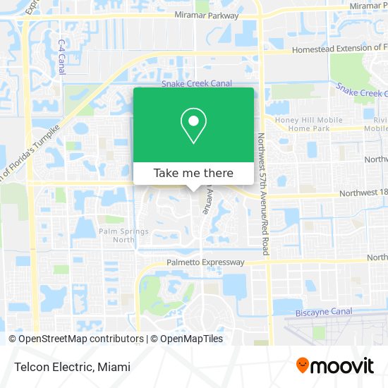 Telcon Electric map