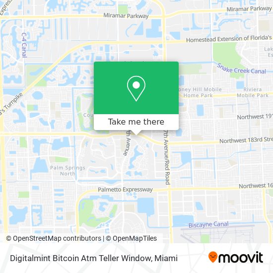 Digitalmint Bitcoin Atm Teller Window map