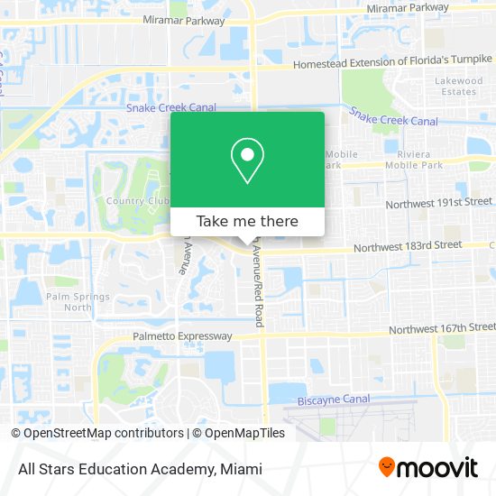 All Stars Education Academy map