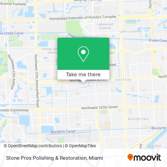 Mapa de Stone Pros Polishing & Restoration