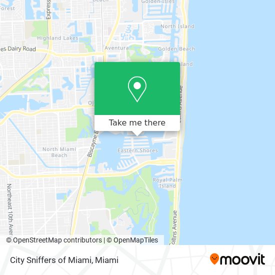 City Sniffers of Miami map