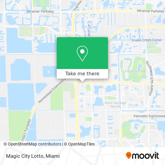 Magic City Lotto map