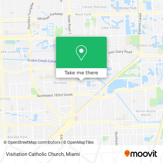 Mapa de Visitation Catholic Church