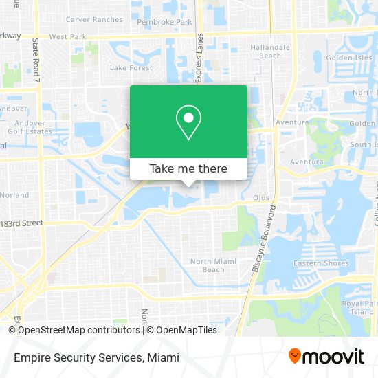 Empire Security Services map